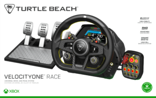 Oplev spændingen i fuld fart ved Turtle Beach VelocityOne Race til Xbox 360.