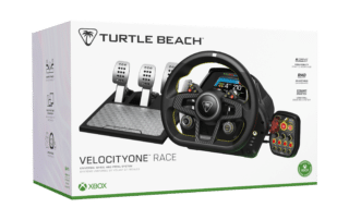 Turtle Beach VelocityOne Race Xbox One-rattet tilbyder fuld hastighedskontrol for en fordybende spiloplevelse.